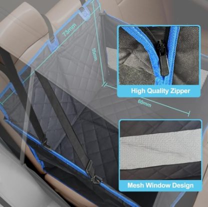 Dog Car Seat For Large Small Dogs Back Seat ,Extender Hammock For Cars SUV Truck - Image 4