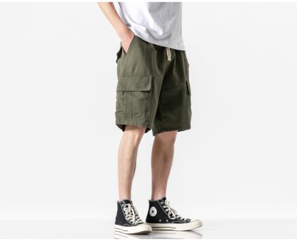 Summer New Men's Loose Five-Point Pants - Image 5