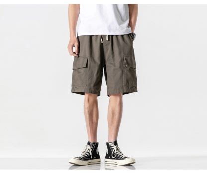Summer New Men's Loose Five-Point Pants - Image 9