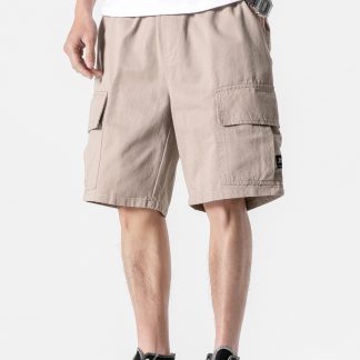 Summer New Men's Loose Five-Point Pants