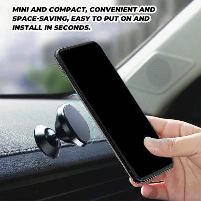 Rayhong Car Stand New Magnetic Folding Mobile Phone Stand For Rotating Dashboard Navigation For Cars - Image 7