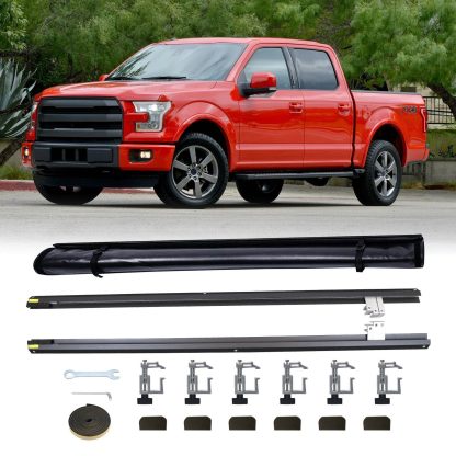 5.5ft Roll Up Truck Bed Tonneau Cover For 09-23 Ford F-150 - Image 7