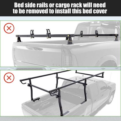 5.5ft Roll Up Truck Bed Tonneau Cover For 09-23 Ford F-150 - Image 5