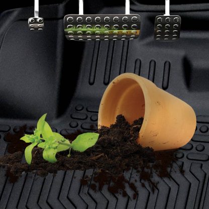 TPE Rubber Car Floor Mats All-Weather For 18-21 Accord - Image 2