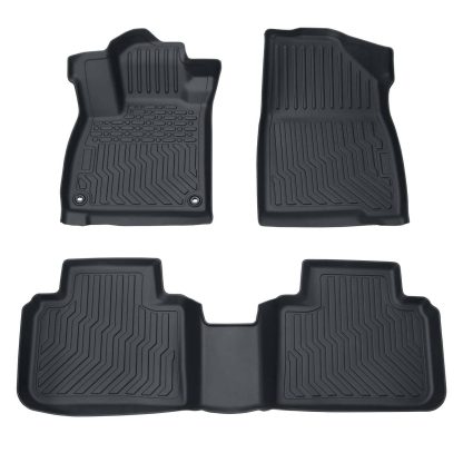 TPE Rubber Car Floor Mats All-Weather For 18-21 Accord - Image 4