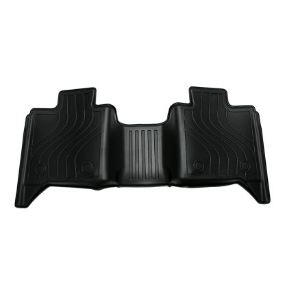 All-Weather TPE Front And Rear Row Floor Liners Floor Mats Fit For Toyota Tundra CrewMax Cab 2022-2025, Custom Fit Tundra Car Mats 20484 - Image 3