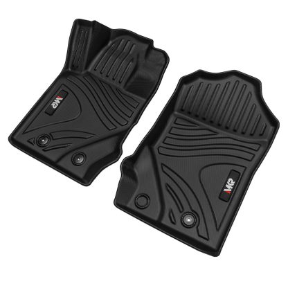 MKR Car Floor Mats For 2021-2023 Ford Bronco 3D TPE All-Weather Floor Mats - Full Set Interior Car Accessories All-Weather - Image 3