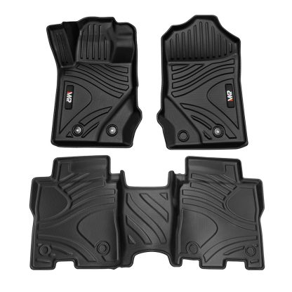 MKR Car Floor Mats For 2021-2023 Ford Bronco 3D TPE All-Weather Floor Mats - Full Set Interior Car Accessories All-Weather - Image 9
