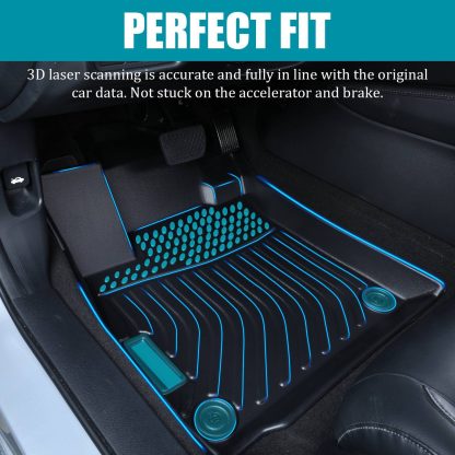 Car Floor Mats For 2014-2020 Rogue,NO FIT Rogue Sport,Black Cargo Liner - Image 9