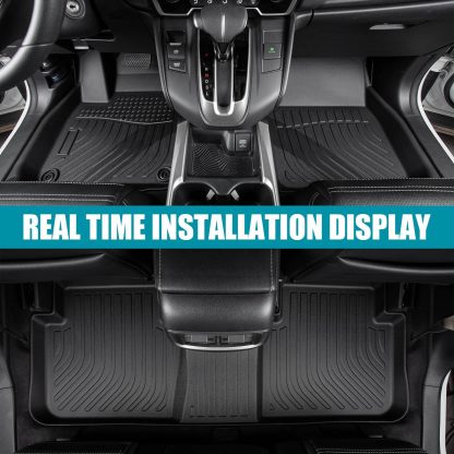 Car Floor Mats For 2014-2020 Rogue,NO FIT Rogue Sport,Black Cargo Liner - Image 8