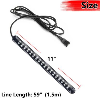 6x Car Underglow Neon Accent Strip Lights Kit RGB Million Multi-Color Music Lamp - Image 8