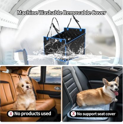 Dog Car Seat For Large Small Dogs Back Seat ,Extender Hammock For Cars SUV Truck - Image 6