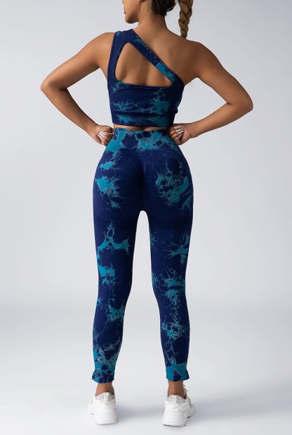 For Women Workout Sets  2 Piece Seamless High Waist Shorts Yoga Outfits,Workout Outfits 2 Piece Seamless Sport Bra High Waist Yoga Leggings Sets - Image 8