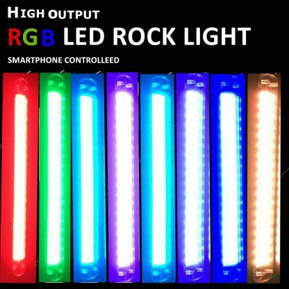 6x Car Underglow Neon Accent Strip Lights Kit RGB Million Multi-Color Music Lamp - Image 6