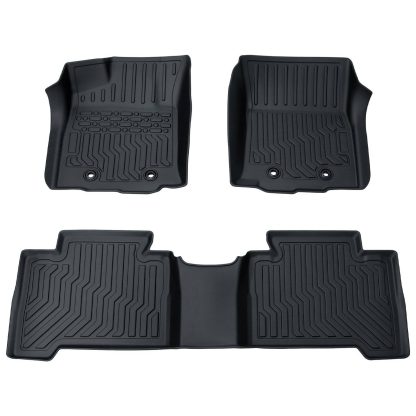 TPE Rubber Car Floor Mats For 18-23 Tacoma Double Cab - Image 7