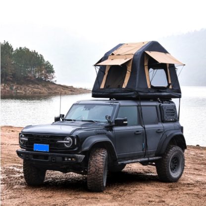 Foldable 2-3 People Amphibious Inflatable Car Roof Top Tent For Camping Outdoor Glamping Camping Tent For SUV,Truck - Image 6