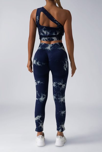 For Women Workout Sets  2 Piece Seamless High Waist Shorts Yoga Outfits,Workout Outfits 2 Piece Seamless Sport Bra High Waist Yoga Leggings Sets - Image 4