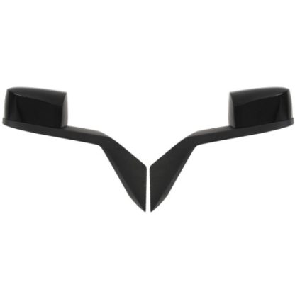 2Pcs Black Hood Mirrors Assembly Fit For Volvo VNL 2000-2015, Pair Of Heavy Truck Mirror With Mounting Kit Driver And Passenger Side - Image 5