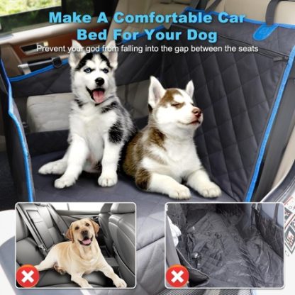 Dog Car Seat For Large Small Dogs Back Seat ,Extender Hammock For Cars SUV Truck - Image 5