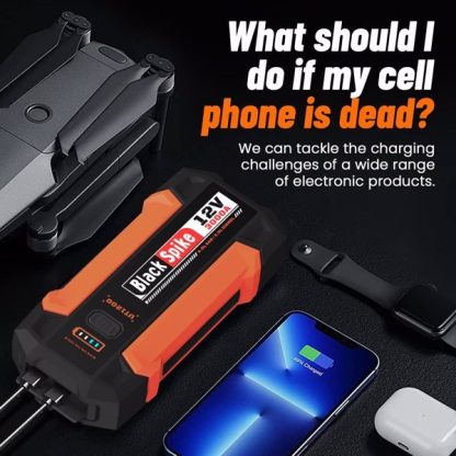 Portable Power Bank, 12000mAh 12V Portable Power Bank UT1200, Shipped From FBA Warehouse,Prohibited Platform Walmart Temu - Image 4