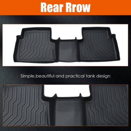 Car Floor Mats TPE Rubber For 21-22 Ford Bronco Sport & 22-23 Maverick - Image 3