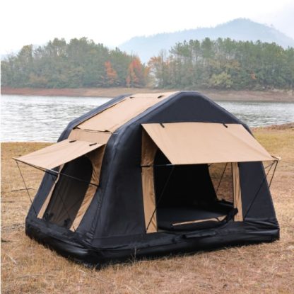 Foldable 2-3 People Amphibious Inflatable Car Roof Top Tent For Camping Outdoor Glamping Camping Tent For SUV,Truck - Image 2