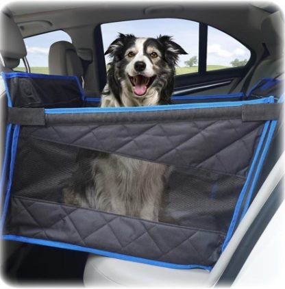 Dog Car Seat For Large Small Dogs Back Seat ,Extender Hammock For Cars SUV Truck - Image 3