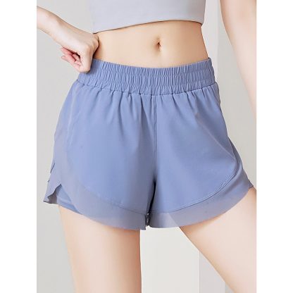 Mesh Shorts, Sports And Fitness Shorts With Built-in Pockets, Yoga Shorts For Women Perfect For Jogging Hiking Working Out And Outdoor Activities - Image 7