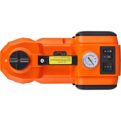 VEVOR Electric Car Jack, 5 Ton 11023 LBS Hydraulic Car Jack, Portable Car Jack Lifting With Built-in Inflatable Pump And LED Light, Car Jack For SUV MPV Sedan Truck Change Tires Garage Repair - Image 5
