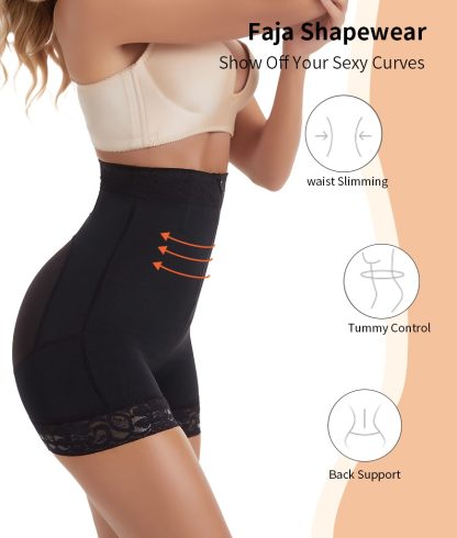 Women's Faja Hip Lift Body Shaper Women's Tummy Control Belt Steel Bone Body Shaping Shorts Slim Fit Flat Tummy Hip Lift Body Shaping Panties With Hook Zipper Body Shape - Image 8