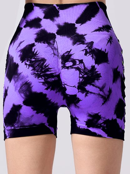 4 Pack High-Waisted Yoga Shorts For Women, Fitness Leggings, Moisture-Wicking, Breathable And Stretchy - Image 5