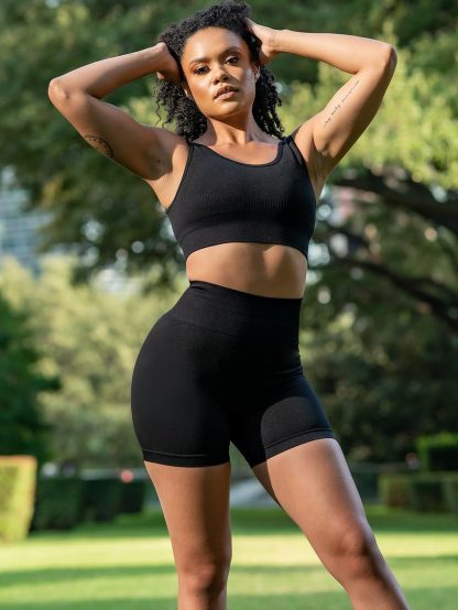 Leggings - 3 Points High Waist 3 Black - Image 7