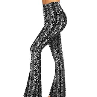 Women's Flare Yoga Pants Bootcut High Waisted Casual Wide Leg Leggings