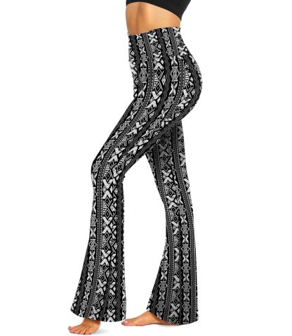 Women's Flare Yoga Pants Bootcut High Waisted Casual Wide Leg Leggings