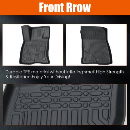 Car Floor Mats TPE Rubber For 21-22 Ford Bronco Sport & 22-23 Maverick - Image 10