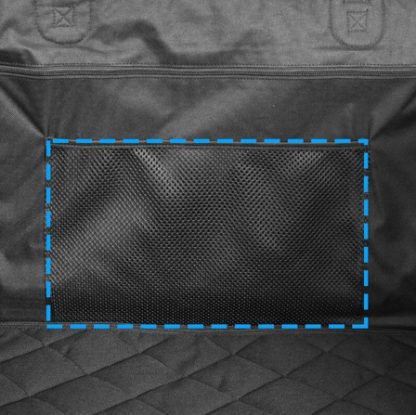 Large Dog Car Seat, Waterproof Fabric With Breathable Mesh, Car Dog Hammock, Dog Harness Dog Car Seat Cover - Image 3