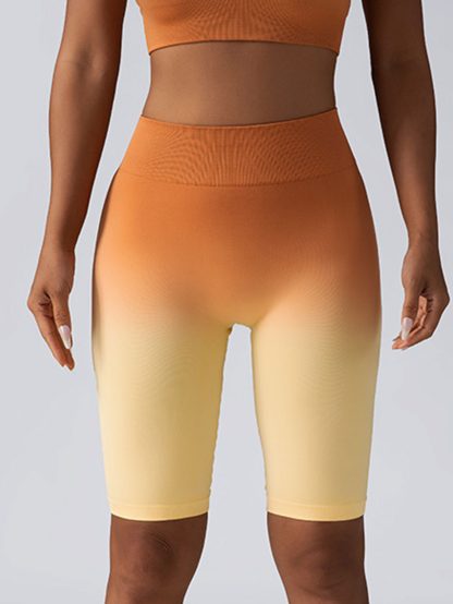 3 Pack Women Workout Shorts Scrunch Shorts Seamless High Waisted Contour Gym Yoga Biker Shorts - Image 10