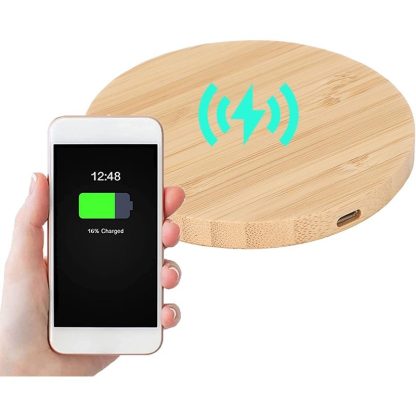 Bamboo Vertical Wireless Charging, Home, Office, Travel Universal, Dual-coil Design, Horizontal And Vertical Screen Can Be Charged, Compatible With All Kinds Of Wireless Charging Equipment - Image 6