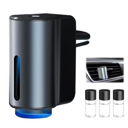 Car Air Fresheners -3x10ML Natural French Perfume Lasts 45 Days, Portable Waterless Car Diffuser Air Freshener Car Aromatherapy Diffuser, Adjust Concentration Scent