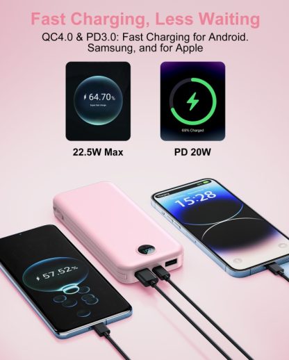 With AC Socket For Fast Charging, It Comes With A Dual-wire Digital Display Power Bank - Image 7