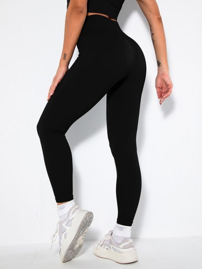 Womens Workout Sets 2 Piece - Seamless Yoga Outfits Shorts And Crop Top Matching Gym Athletic Clothing Set - Image 10