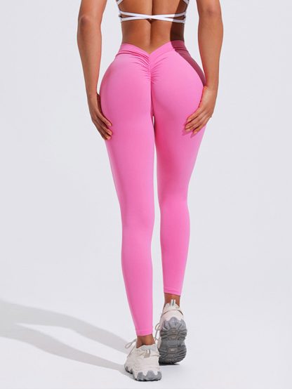 2 Pack High Waisted Leggings For Women-Soft Athletic Tummy Control Pants For Running Yoga Workout - Image 3