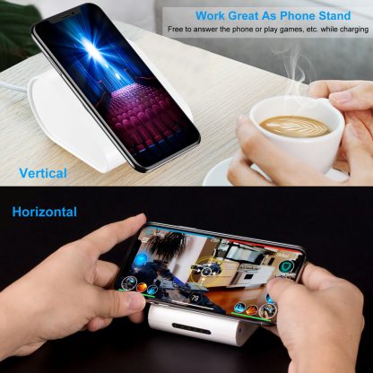 1Pc 10400mAh Qi Wireless Charging Power Bank  For IOS Phone XS MAX XR Galaxy S10 S9 Note 9 - Image 7