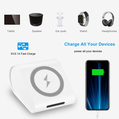 1Pc 10400mAh Qi Wireless Charging Power Bank  For IOS Phone XS MAX XR Galaxy S10 S9 Note 9 - Image 5