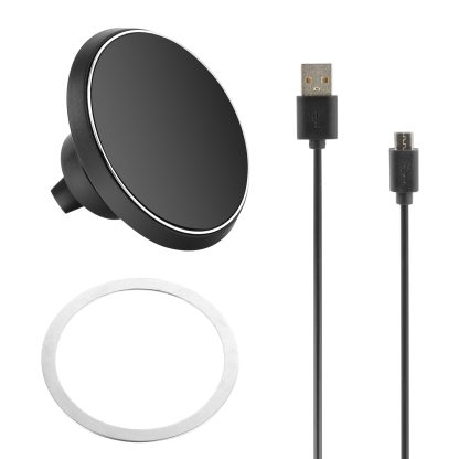 1Pc Magnetic  Qi Wireless Car Charger Car Phone Charger For IOS Phone XS MAX XR Galaxy S10 S9 Tablet GPS Device