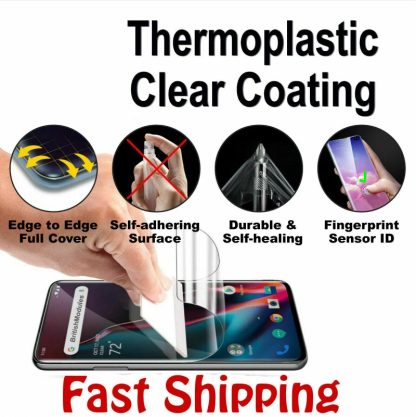 2PCS HYDROGEL Screen Protector For Galaxy S23 S22 Ultra Plus Full Cover - Image 4