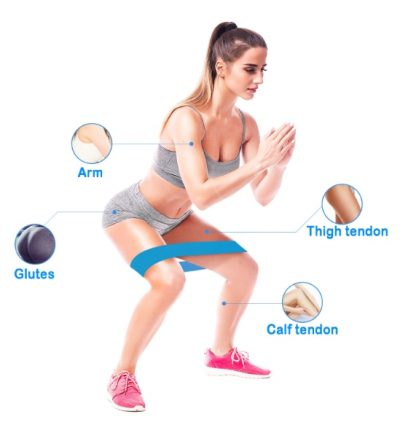 Resistance Bands Sealing Elastic Booty Sport Bodybuilding Rubber Band For Fitness Gym Leagues Equipment Sports Mini Yoga - Image 6