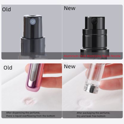 Perfume Vaporizers Bottled Bottoms Filled With Perfume High-end Travel Portable Spray Small Sample Empty Bottle Dispenser - Image 9