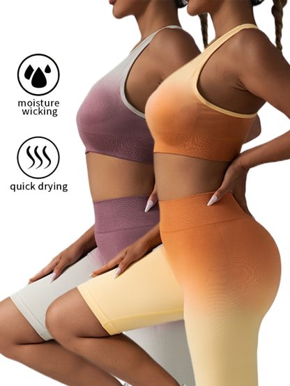 2 Pack Y Back Sports Bras For Women Spaghetti Thin Strap Workout Bras Wirefree Padded Racerback Yoga Bras - Image 5