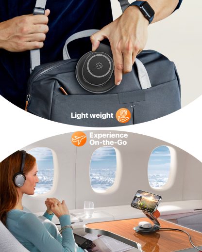 3 In 1 Wireless Travel Magsafe Charger Station For Multiple Devices Magnetic Foldable Charger 30W Charger Included - Image 6
